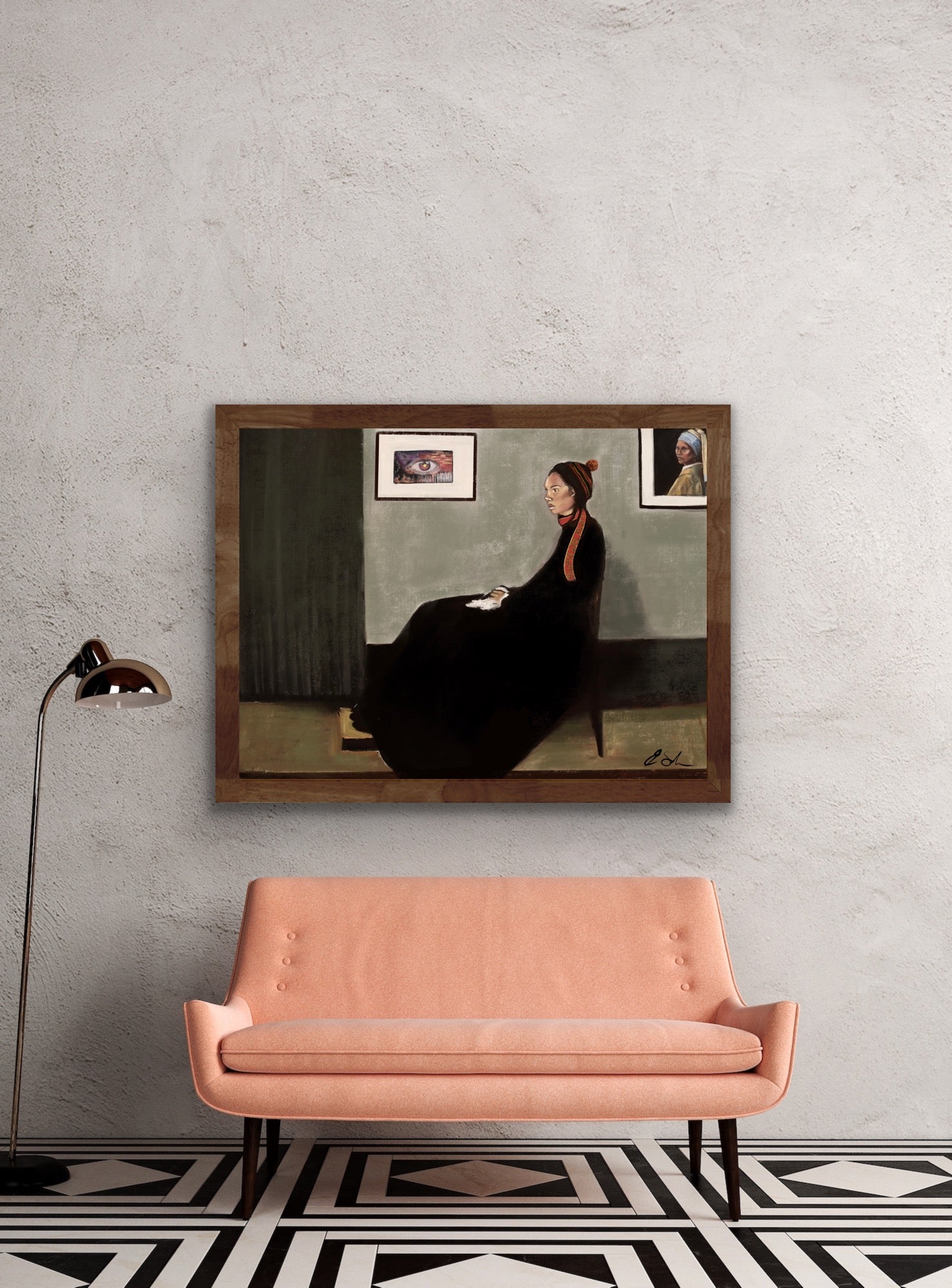 Whistler’s Aunty Print