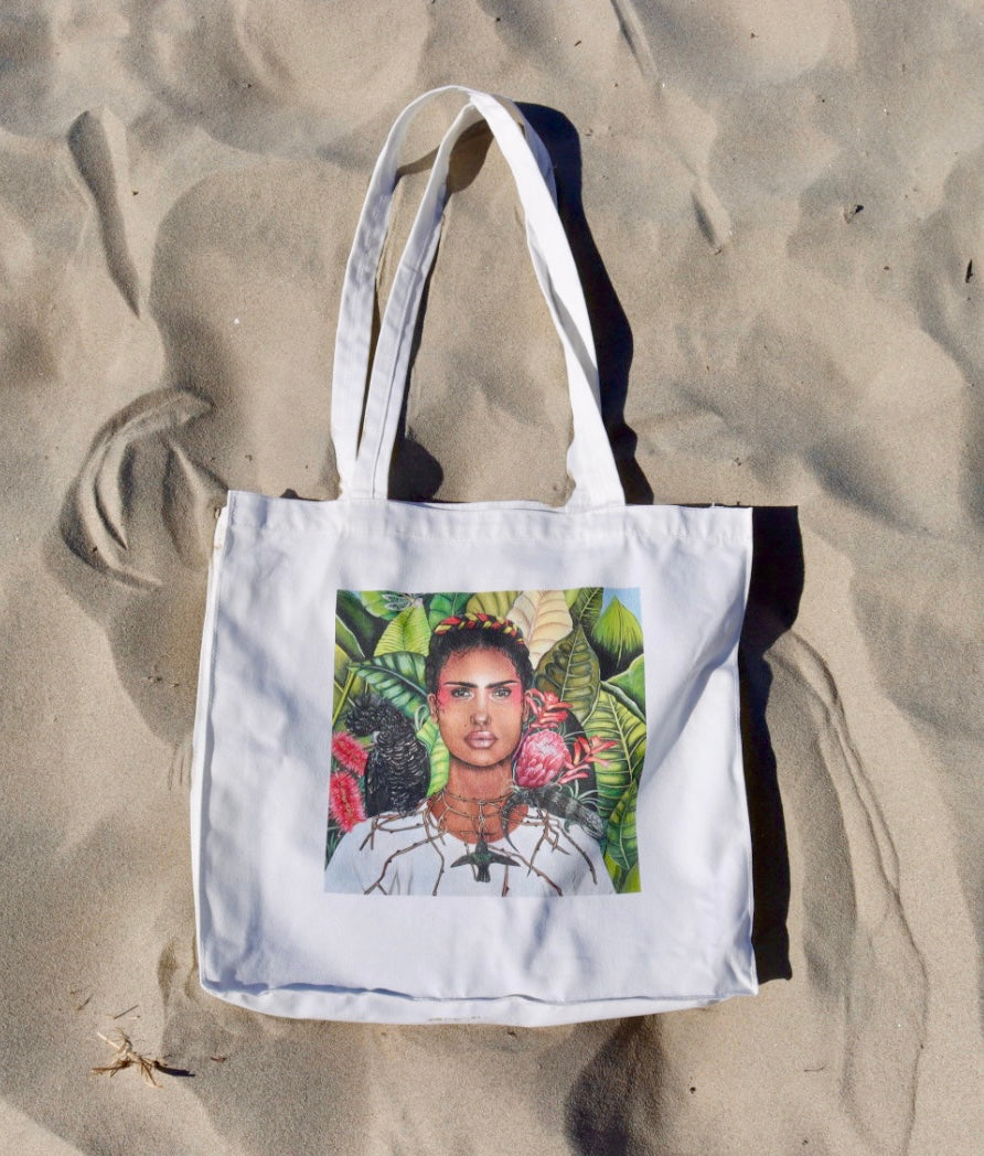 Aunty Frida Tote Bag