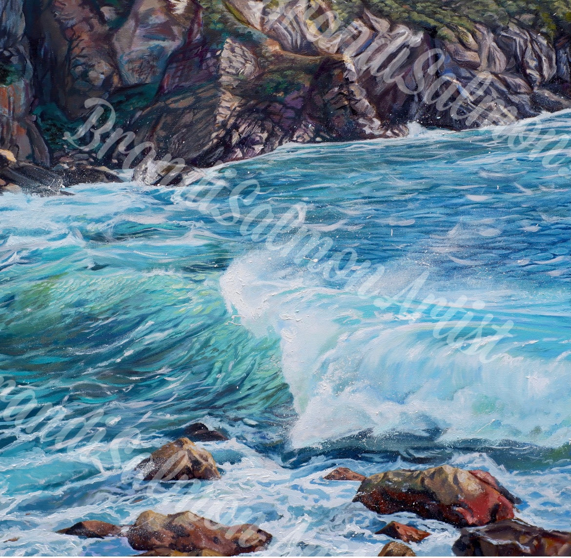 Glowing Wave ~ Limited Edition Print ๐