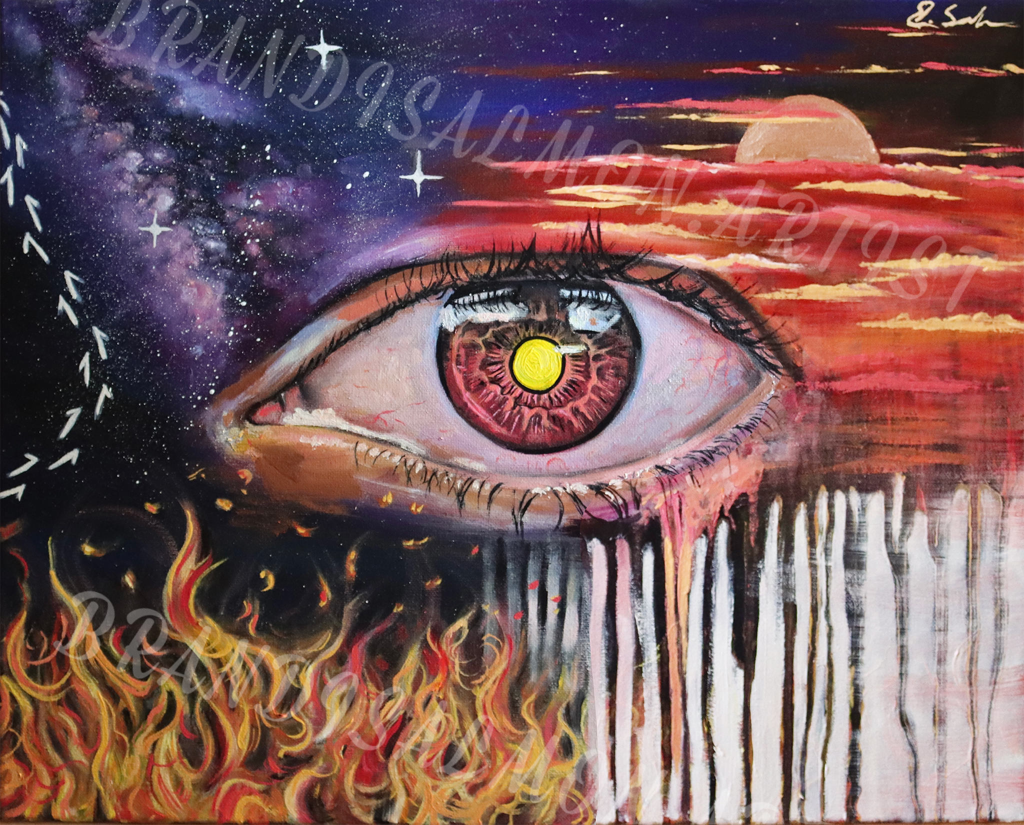 Invasion Day Painting