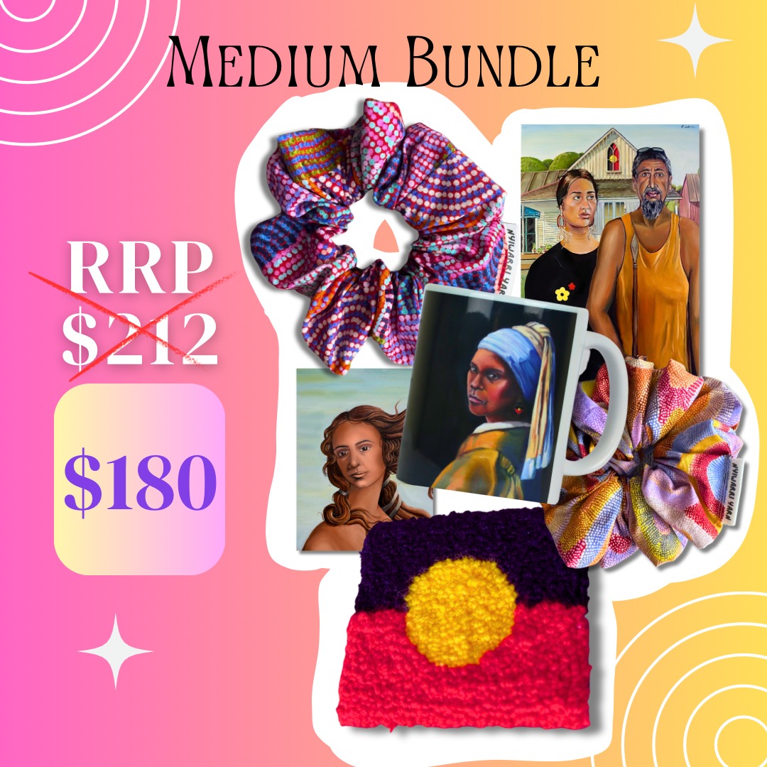 Brandi Salmon Art x Nyiwarri Yarn Bundles