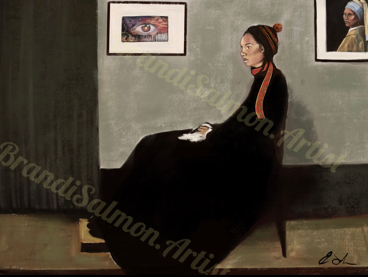 Whistler’s Aunty Print
