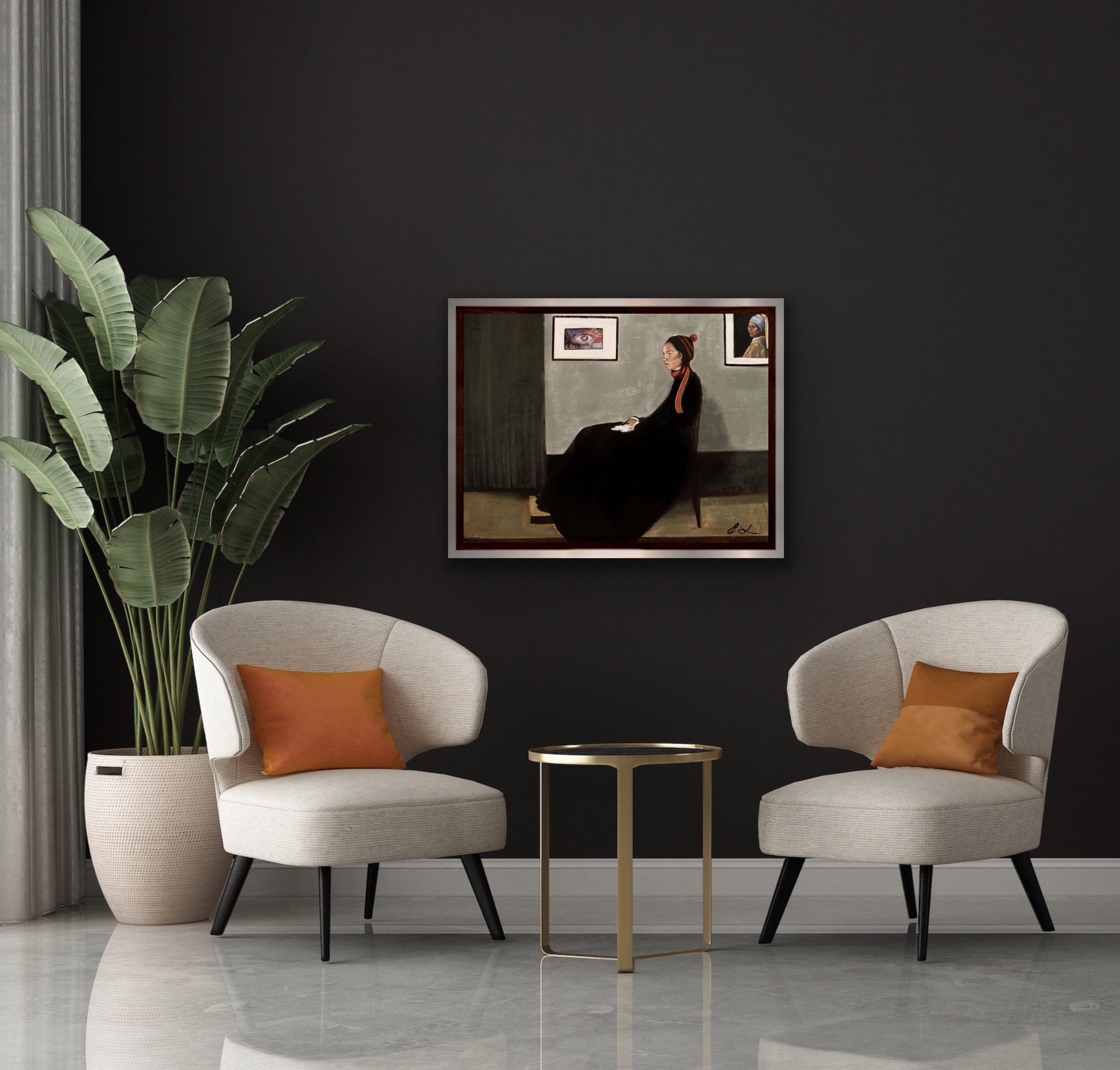 Whistler’s Aunty Print