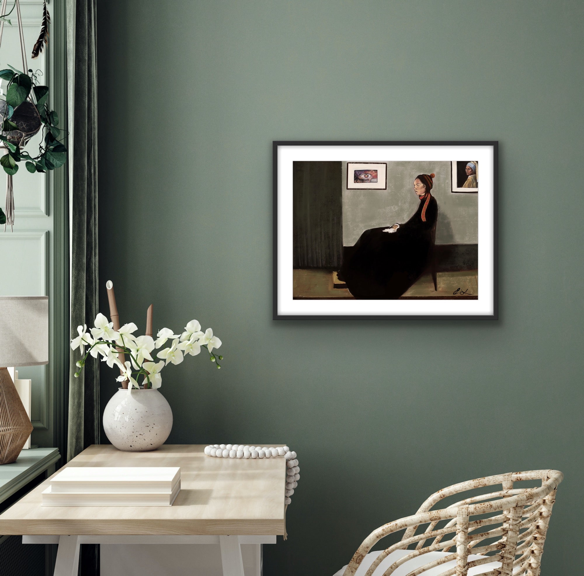 Whistler’s Aunty Print