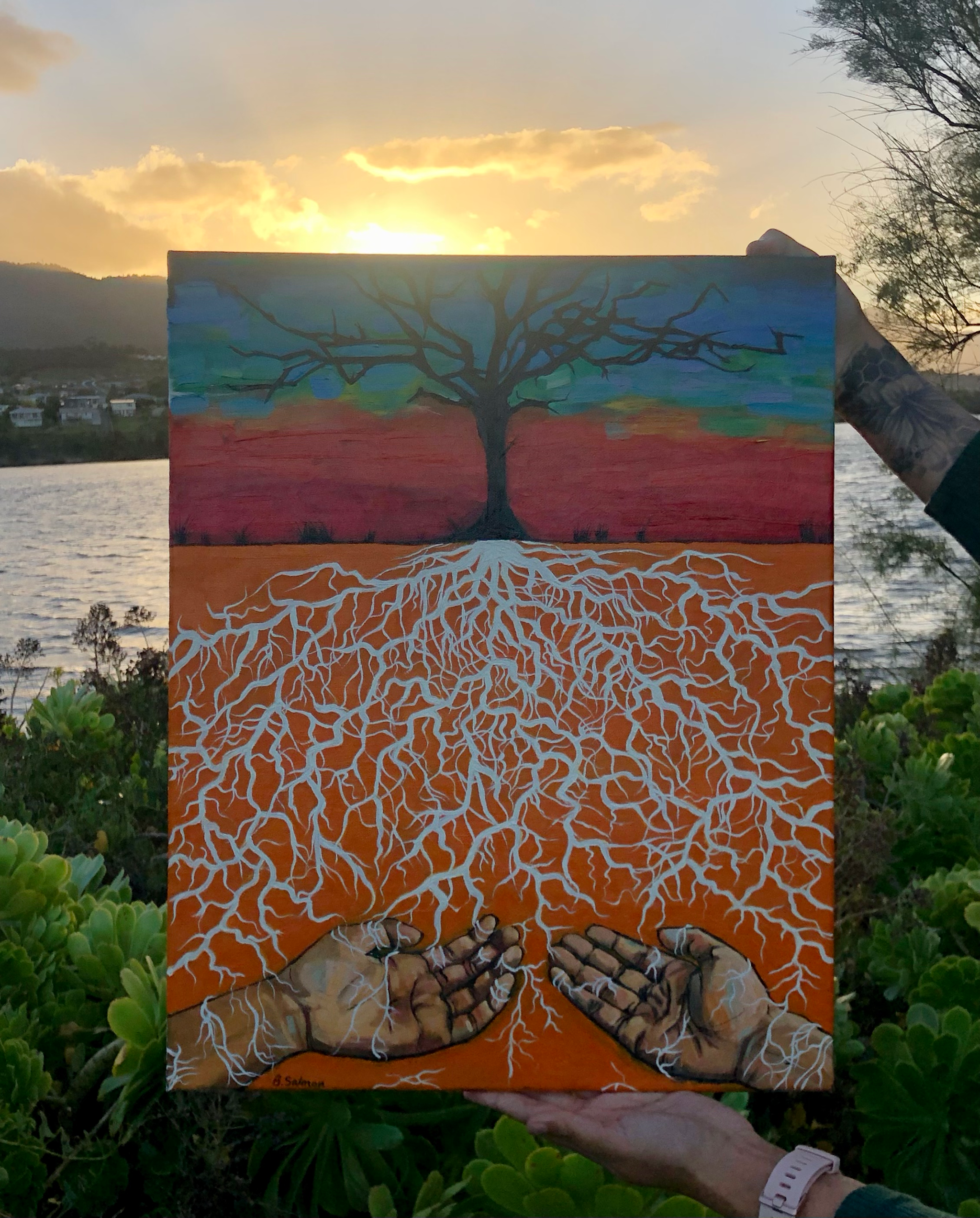 Songlines 2021 NAIDOC Painting