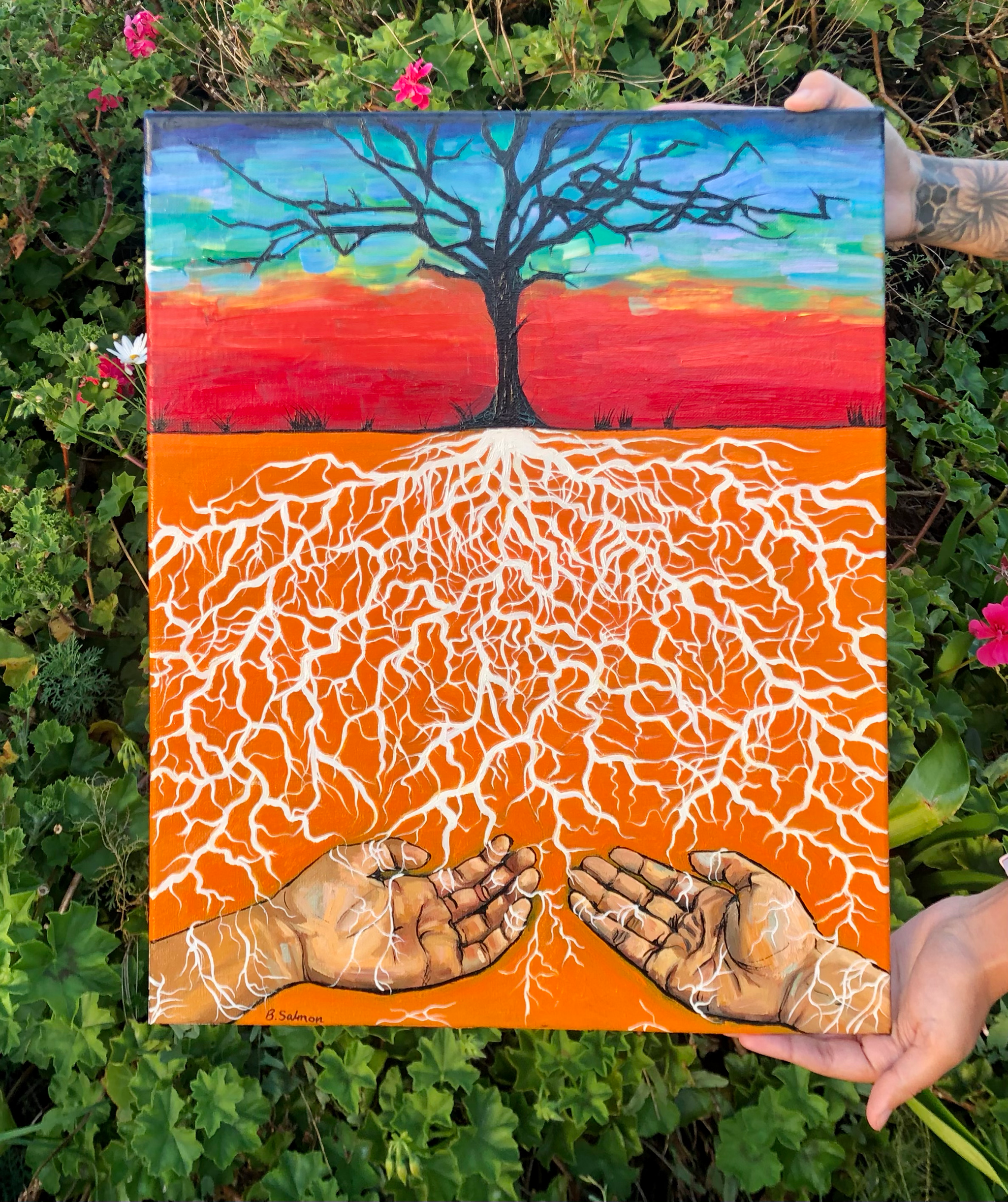 Songlines 2021 NAIDOC Painting