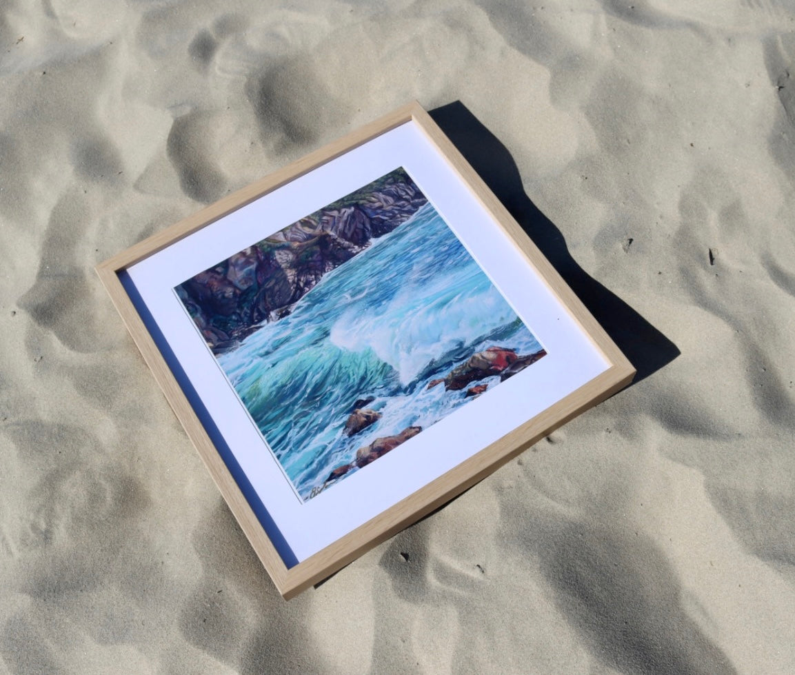 Glowing Wave ~ Limited Edition Print 🌊