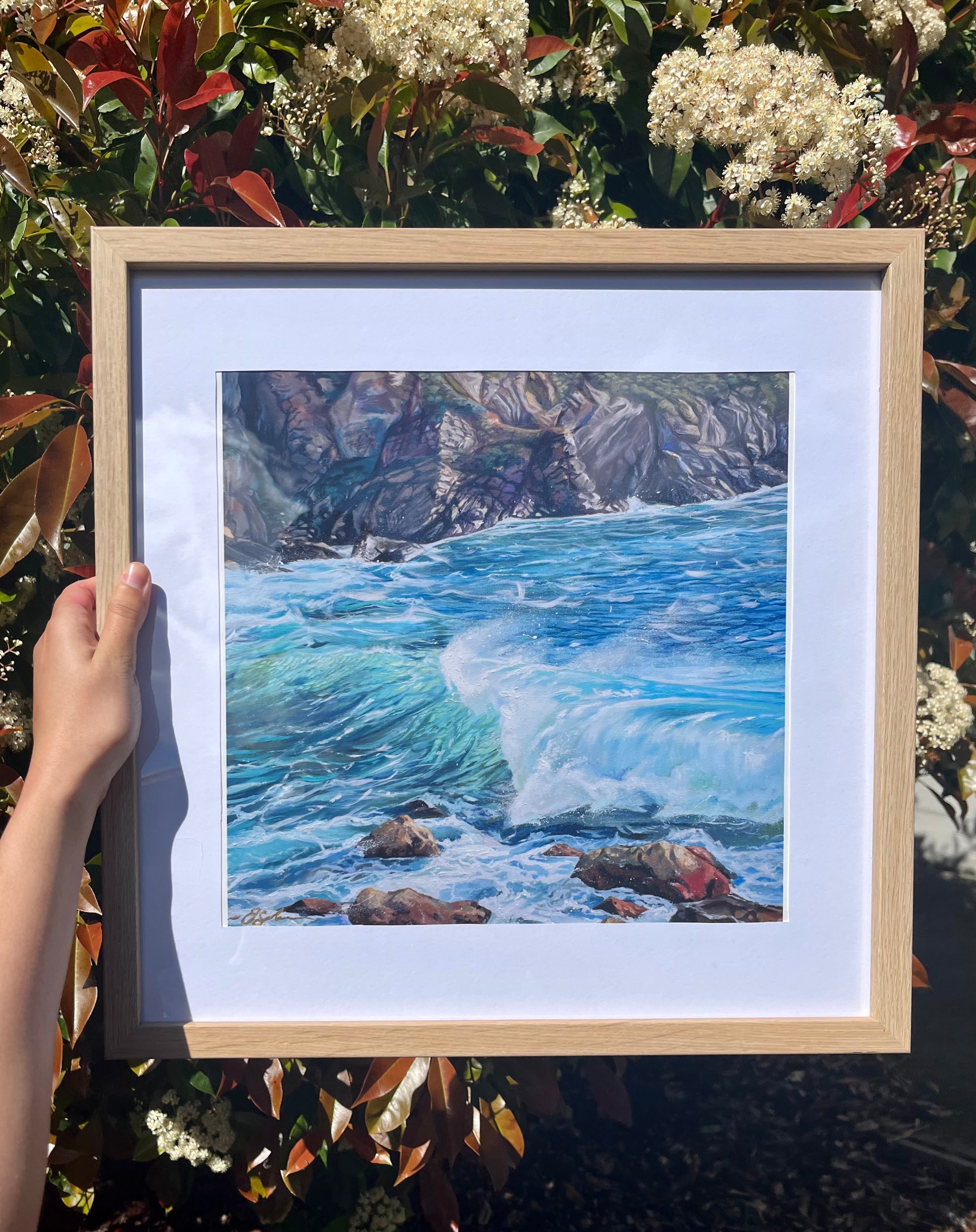 Glowing Wave ~ Limited Edition Print 🌊