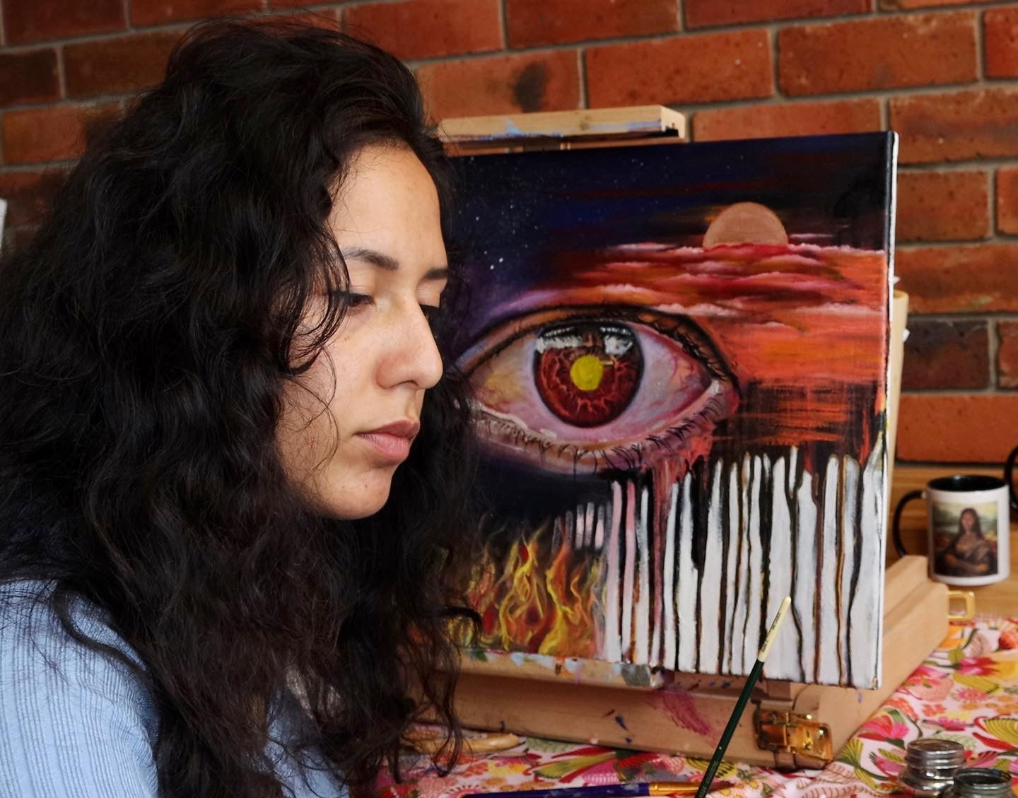 Invasion Day Painting