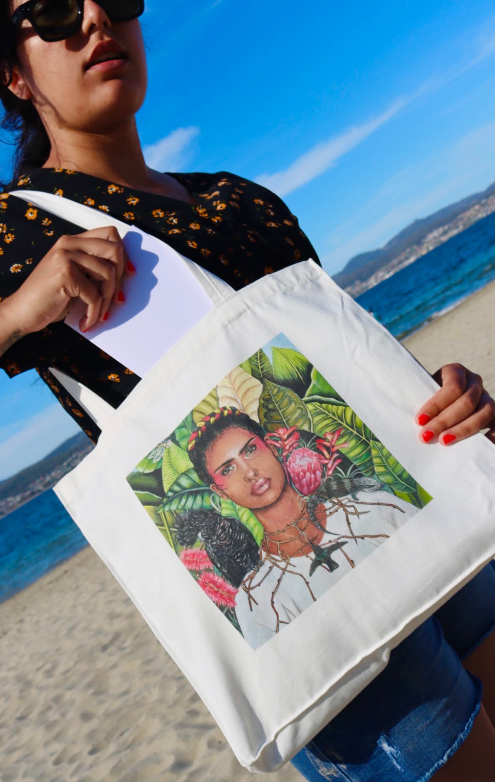 Aunty Frida Tote Bag
