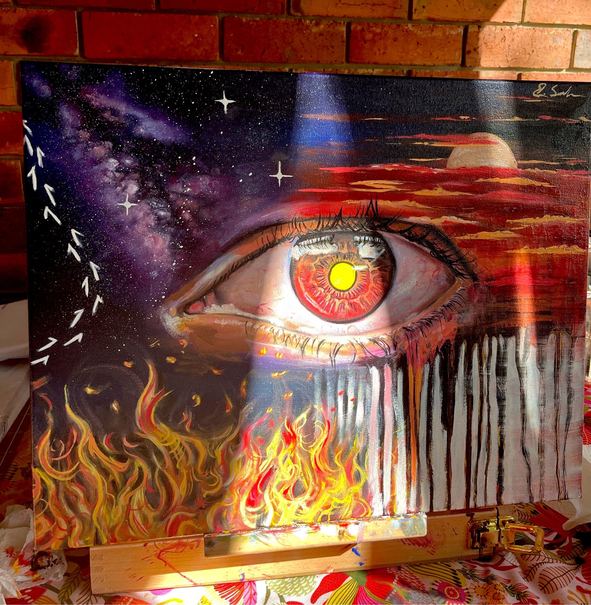Invasion Day Painting