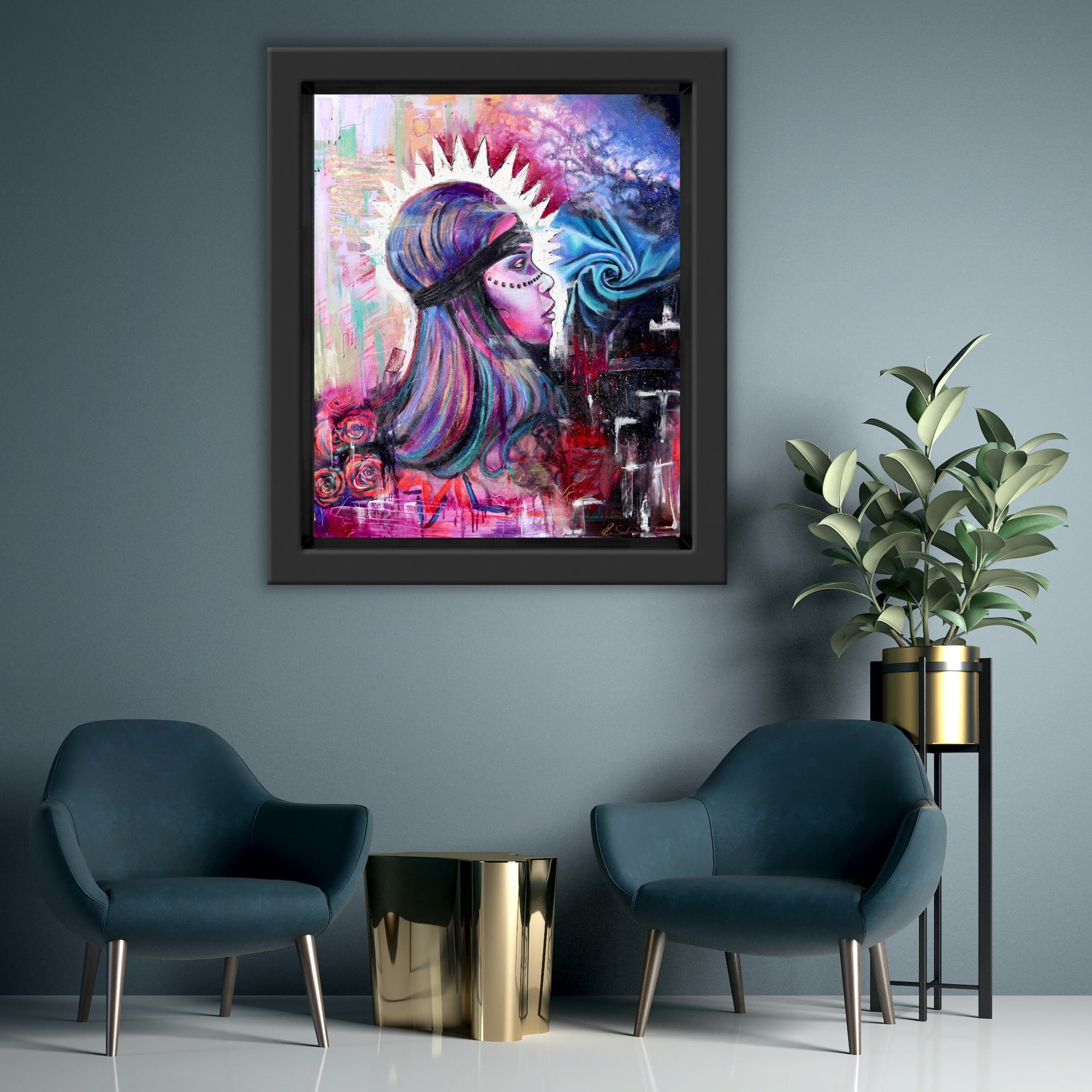 Limited Edition Young Aunty Print